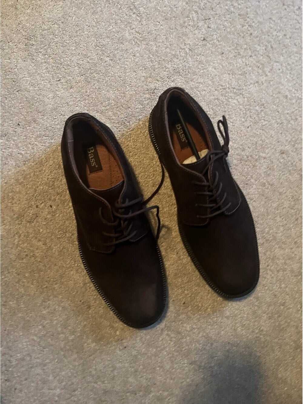 Bass Flex Gunslinger Leather Oxfords Men’s Size 10M